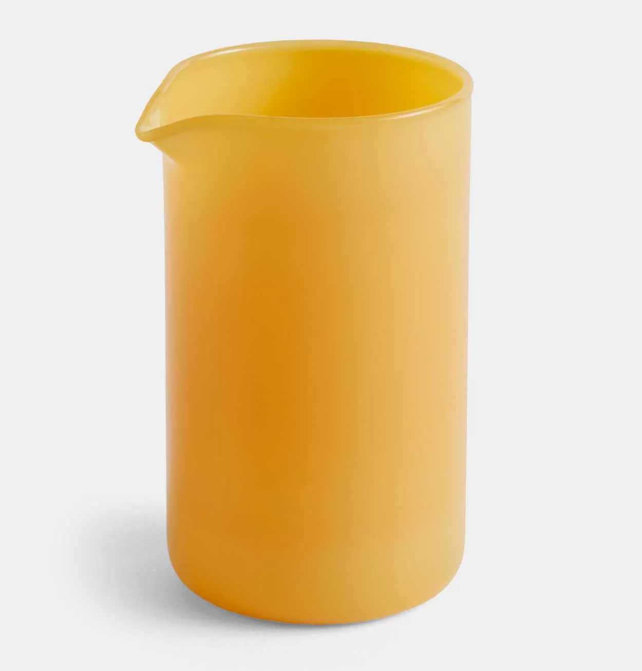 HAY Borosilicate Jug in Jade Light Yellow