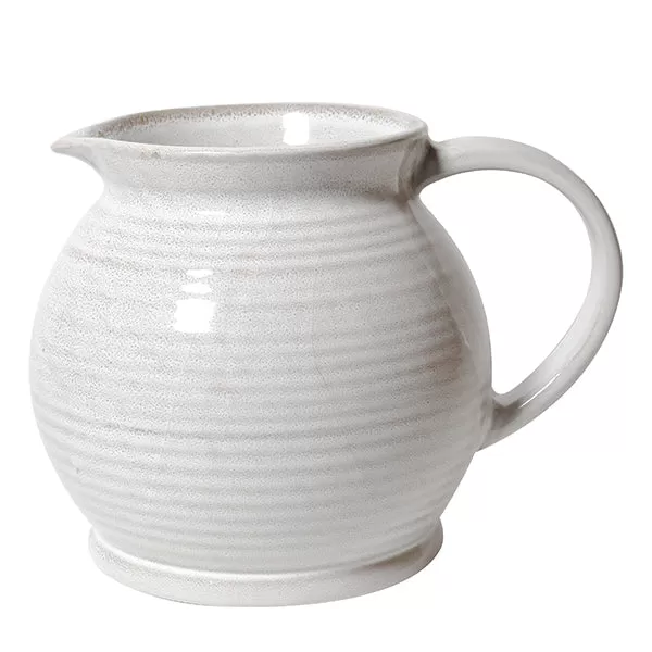 Heirloom Round Jug - Snow