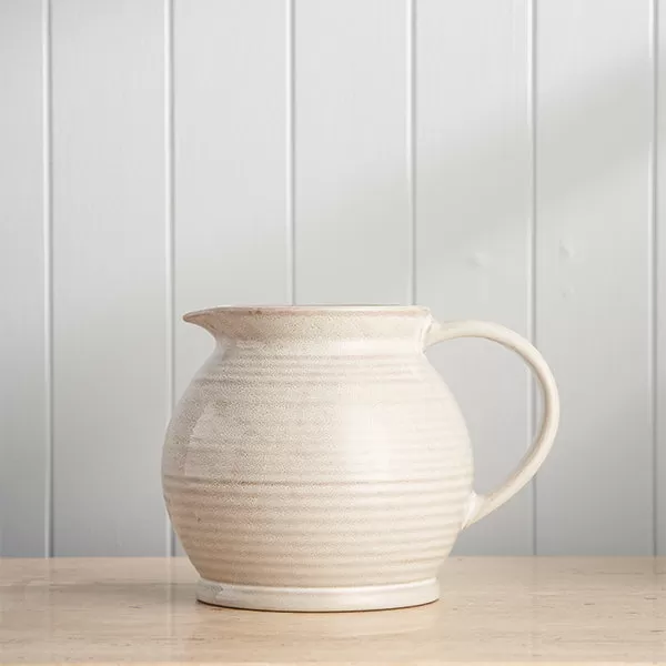 Heirloom Round Jug - Snow