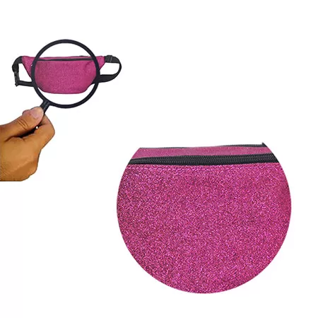 Hot Pink Glitter Fanny Pack