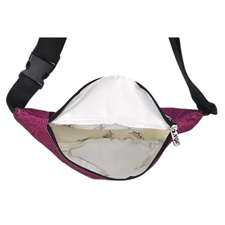 Hot Pink Glitter Fanny Pack