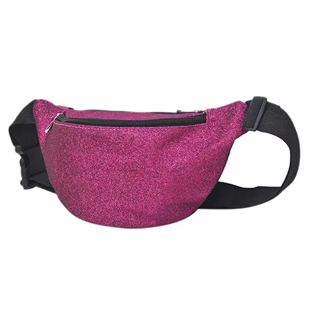 Hot Pink Glitter Fanny Pack