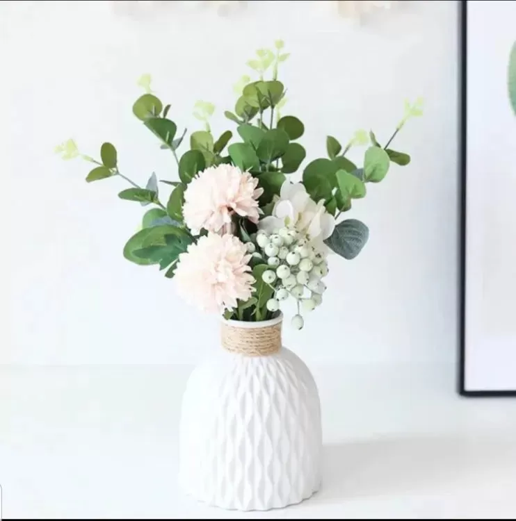 Hot sale modern vases decoration artificial flowers in vase plant