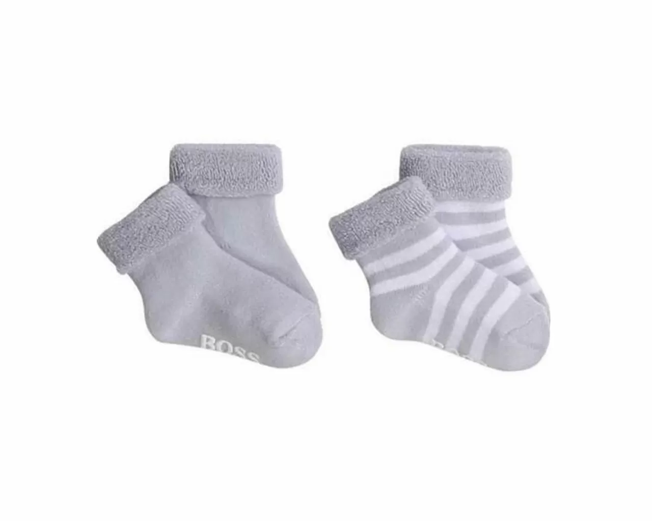 Hugo Boss Baby's J90168 Two Pair Pack Socks Navy Blue