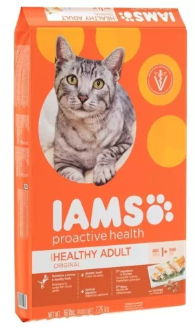 Iams ProActive Health Adult Original Chicken Recipe Dry Cat Food