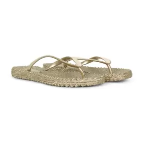 IJH Flip Flop Glitter Platin