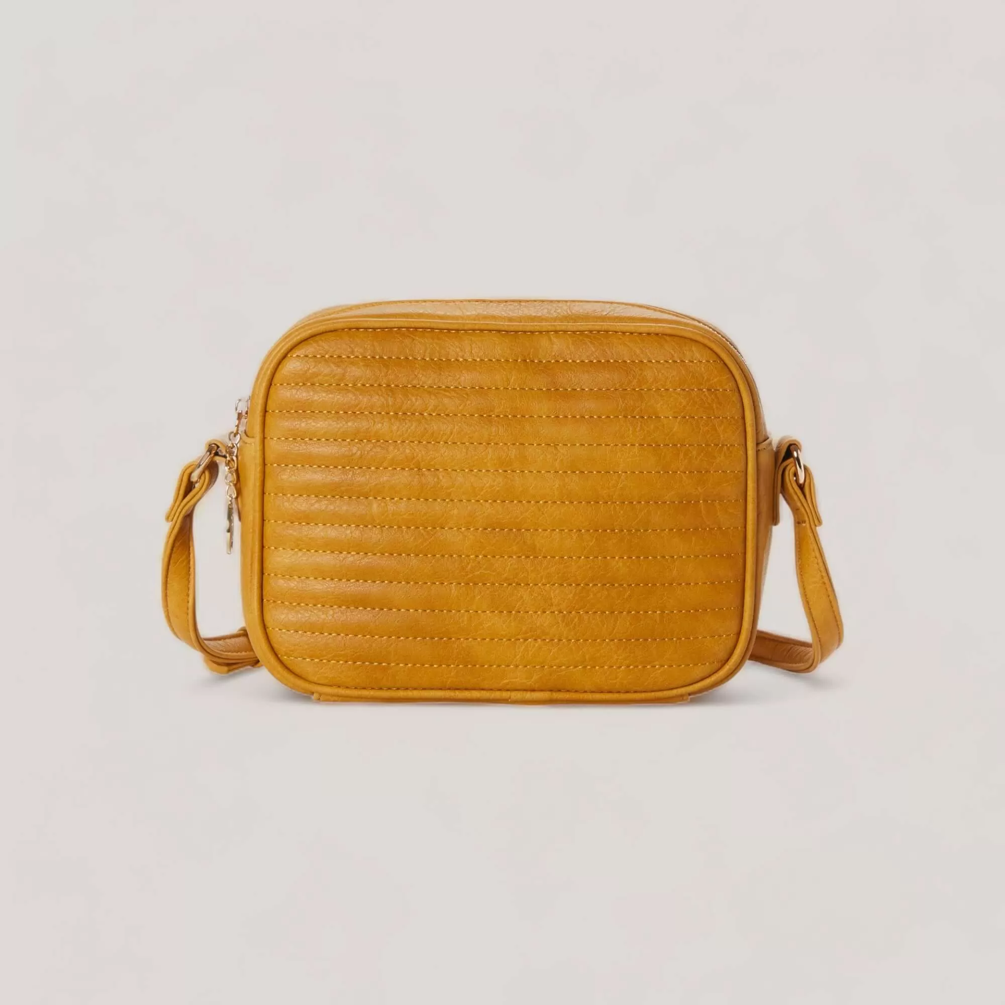 KATIA | Saffron Quilted Crossbody