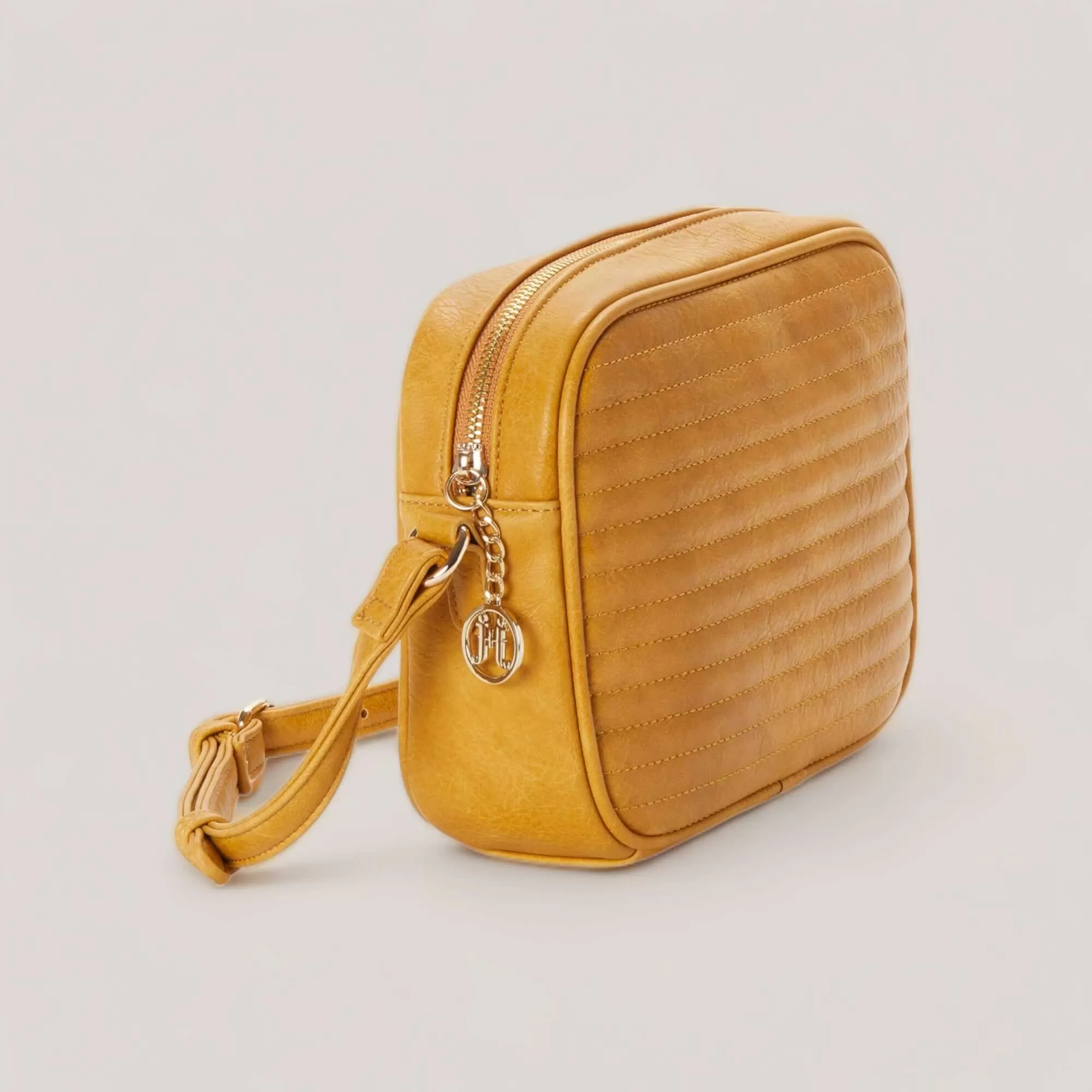 KATIA | Saffron Quilted Crossbody