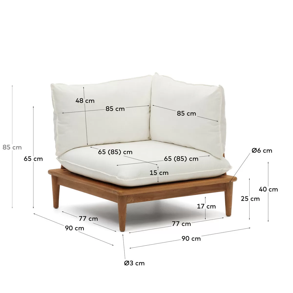 La Forma Portitxal Alfresco Chair