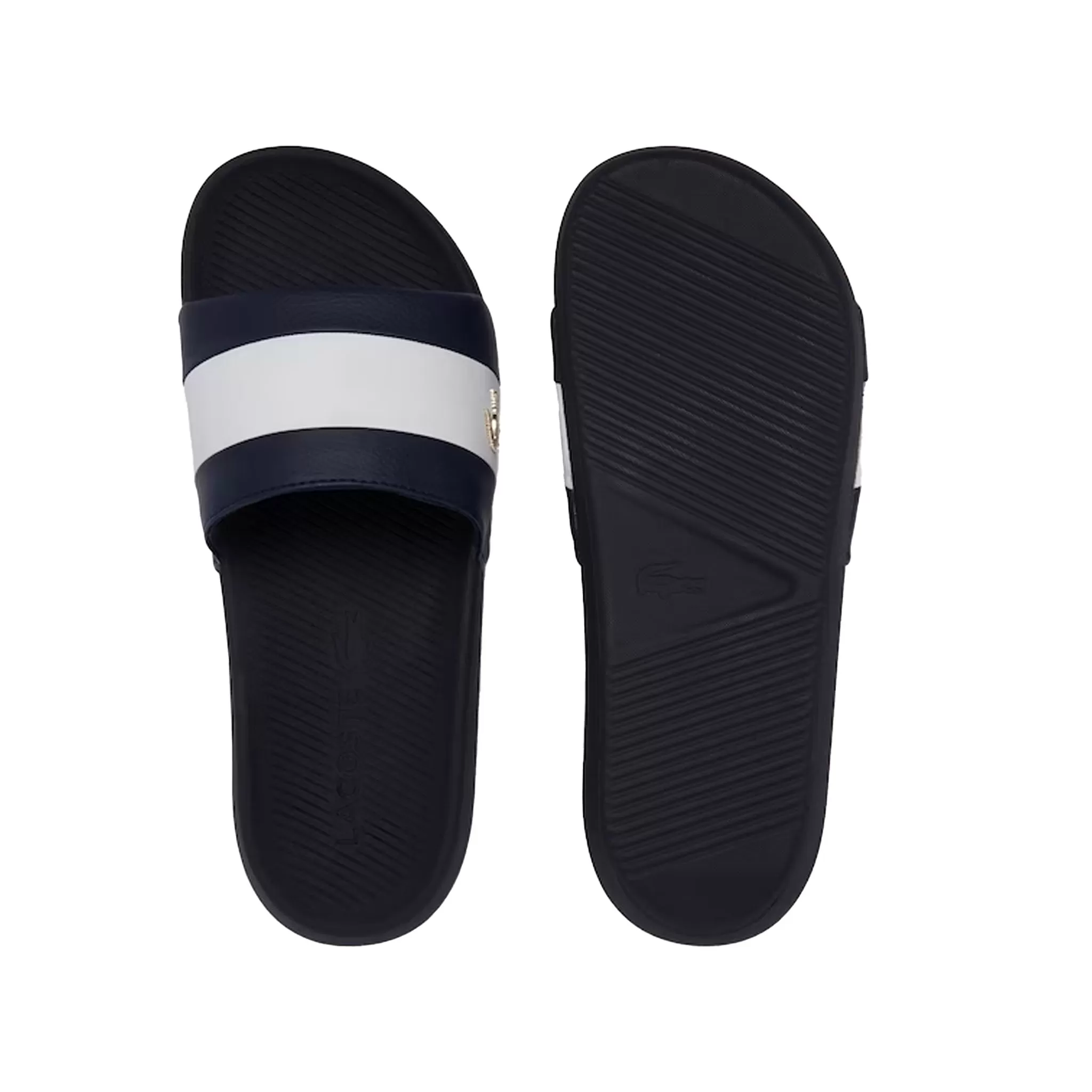 Lacoste Croco Slide 120 3 Womens Navy Sliders