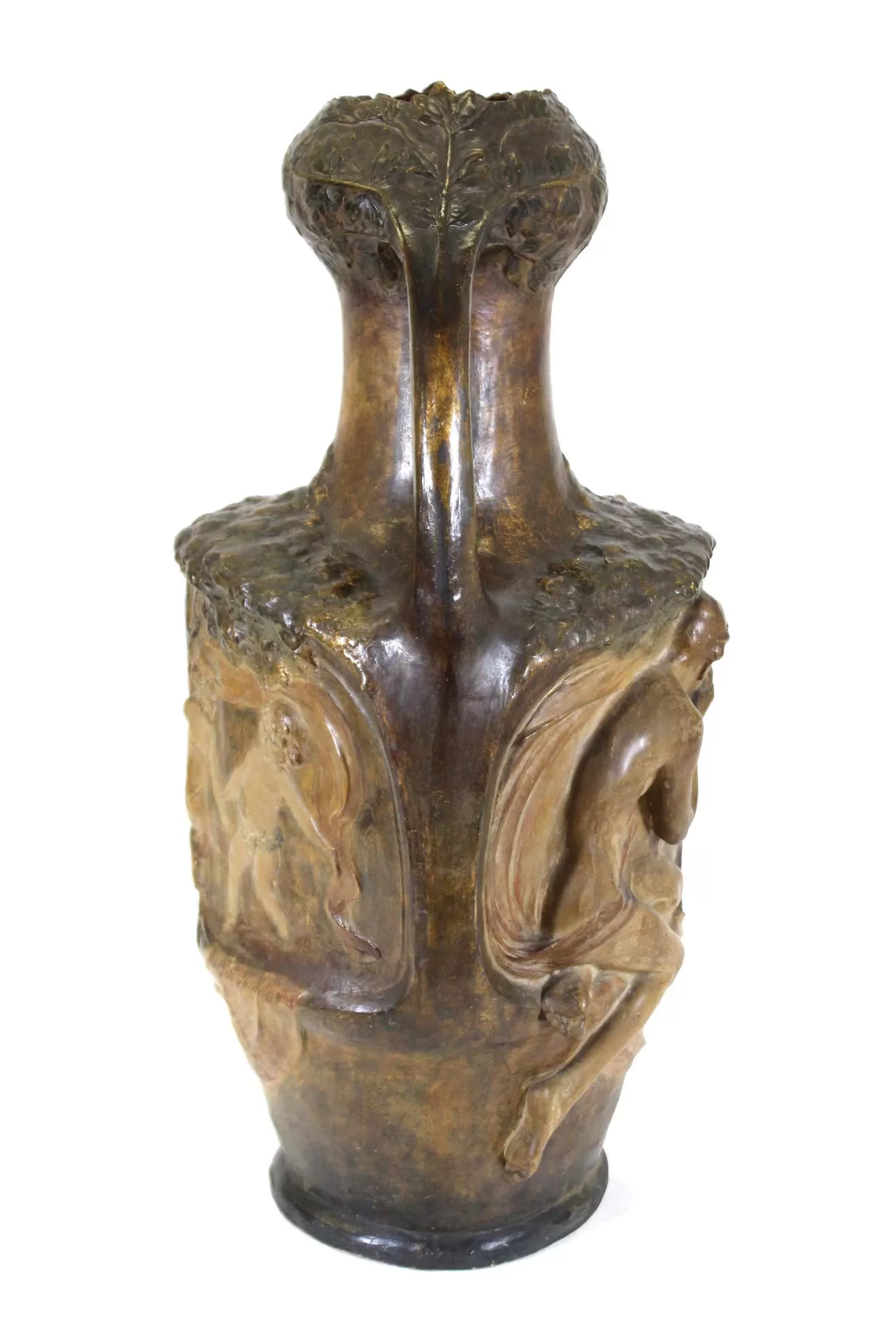 Lefont for Friedrich Goldscheider Viennese Art Nouveau Exhibition Vase