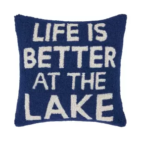 Life Is Better At the Lake Hook Pillow