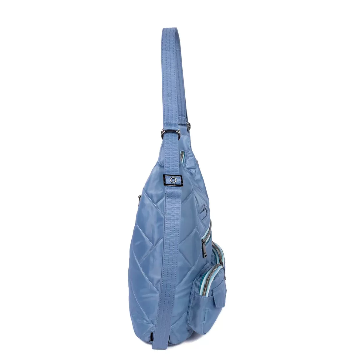 LUG Zipliner 2 Convertible Hobo Bag in Blue moon