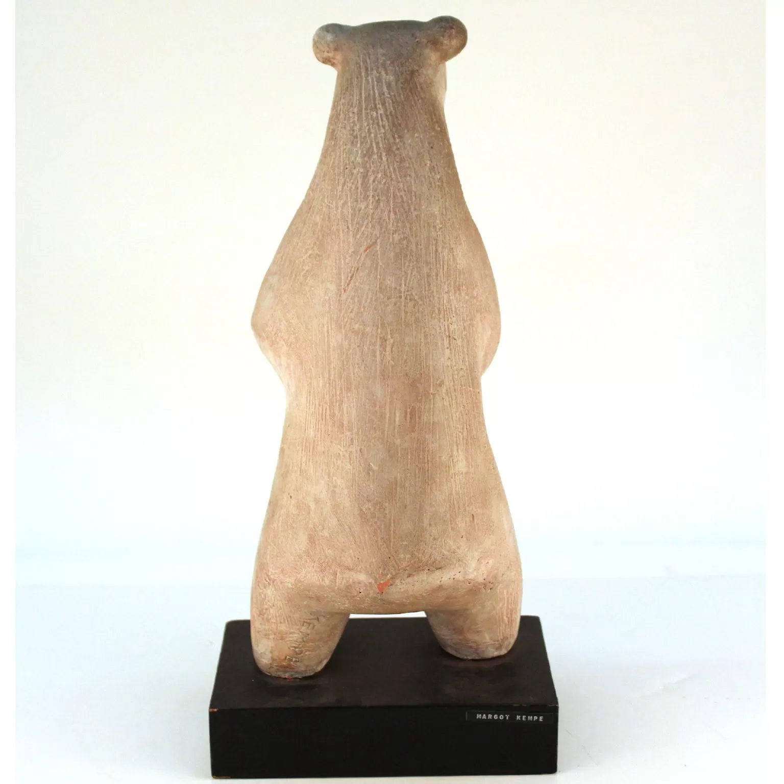 Margot Kempe Modernist Terra Cotta Bear Sculpture