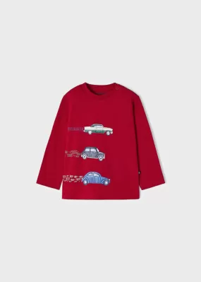 Mayoral Baby L/S Shirt _Red 2003-36