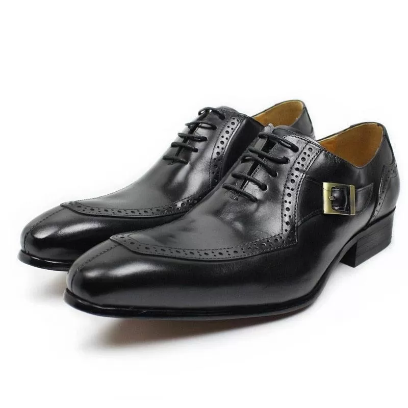 Men  Dress Shoes -  Bocelli Luxury Leather Shoes