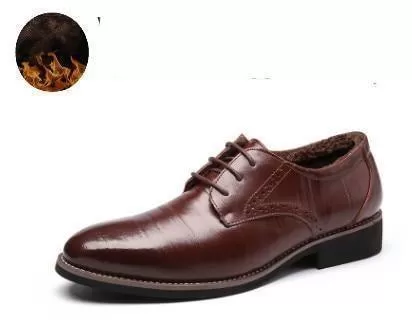 Men  Dress Shoes -  Wingtip Leather Shoes