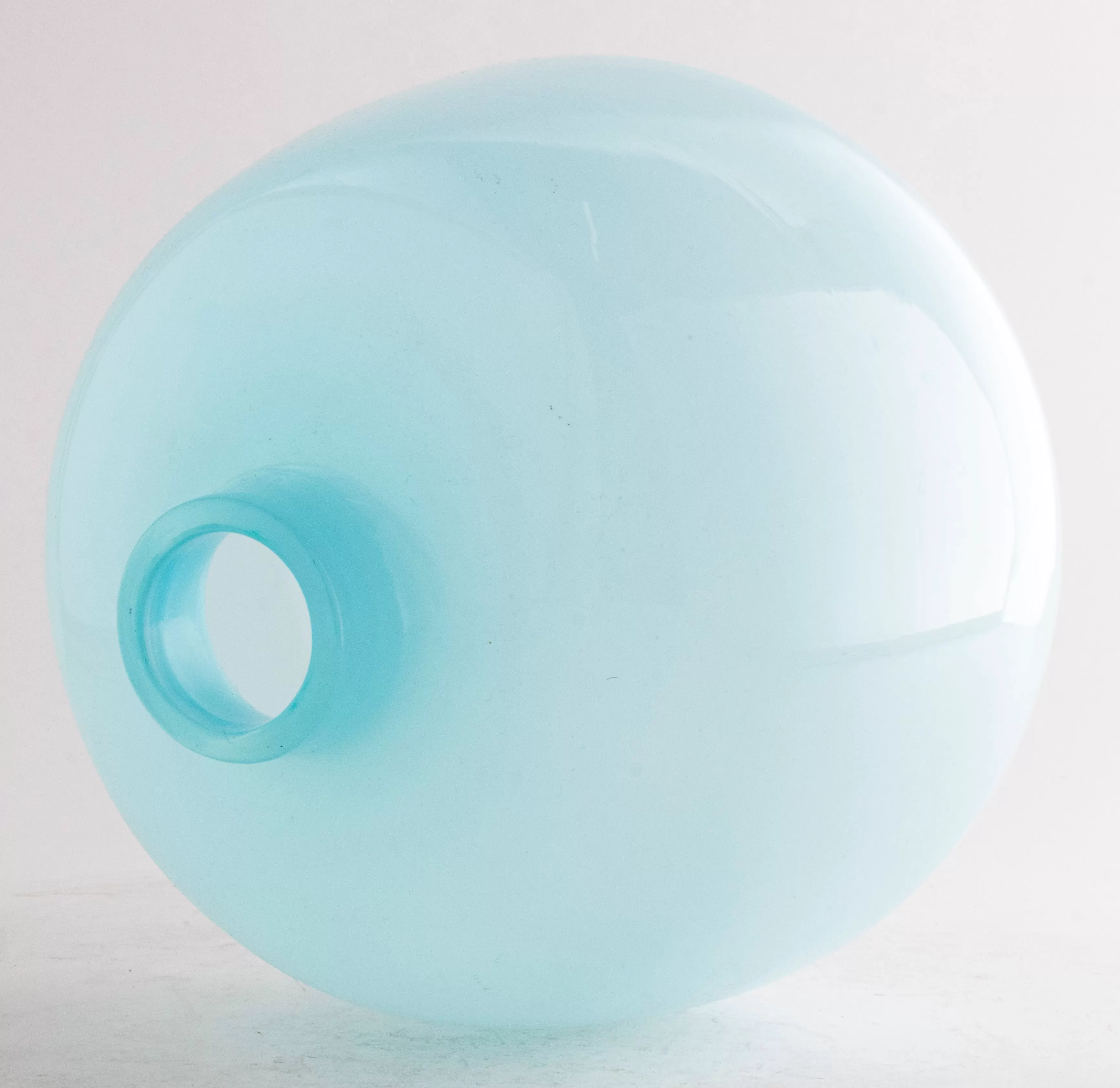 Modern Pale Blue Glass Vase