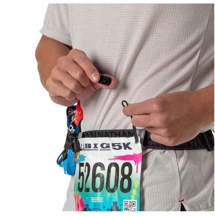 Nathan Race Number Belt with Nutrition Loops