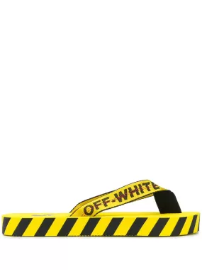 Off-White Industrial Flip Flops (Yellow)