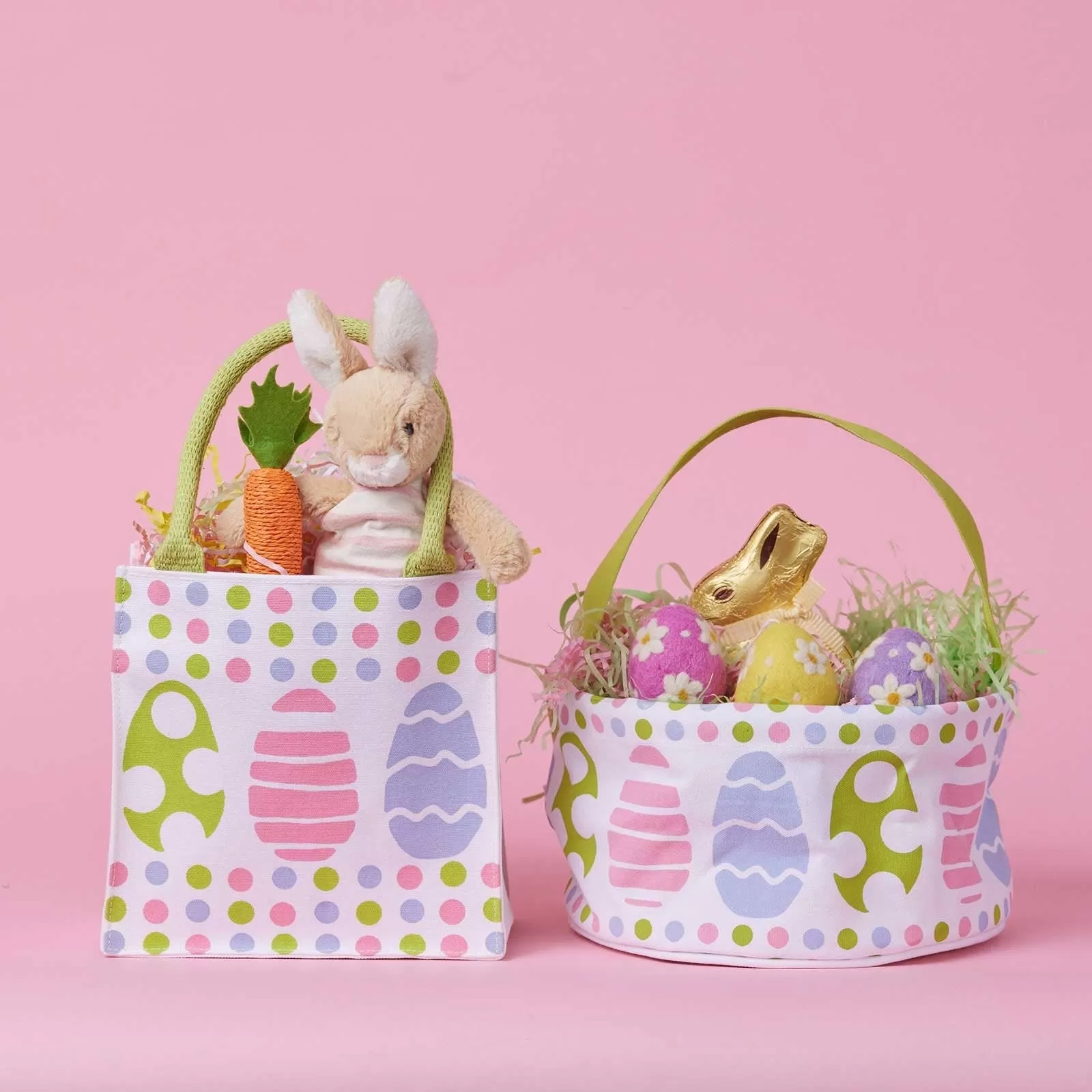 Painted Eggs Reusable Itsy Bitsy Gift Bag