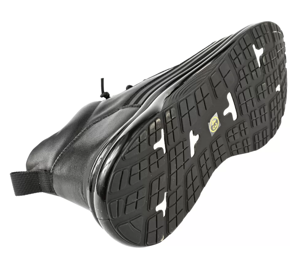 Pantofi sport, barbati, MELS, M669-01 negru, piele naturala