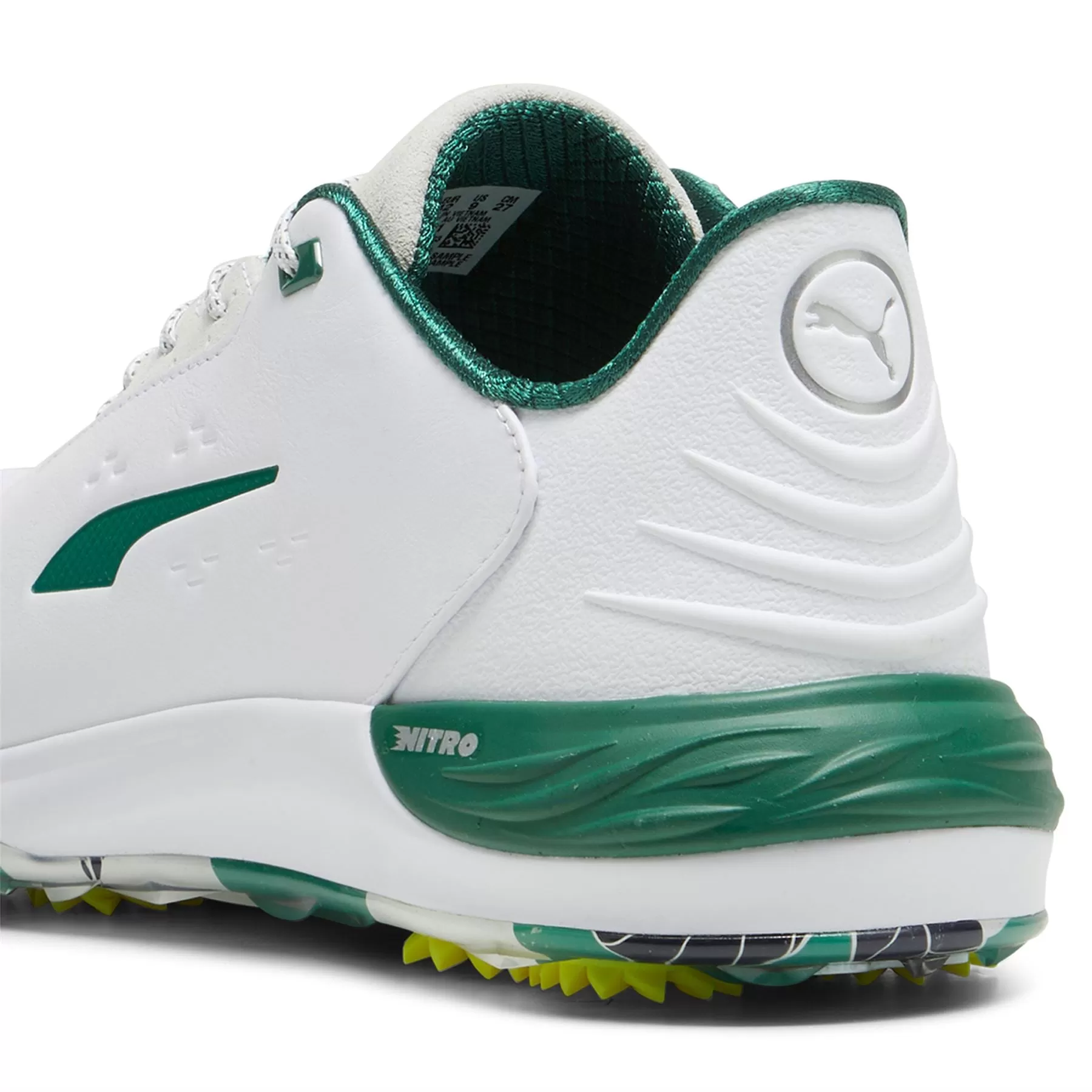 Phantomcat NITRO Garden Waterproof Golf Shoes White/Green - SS24