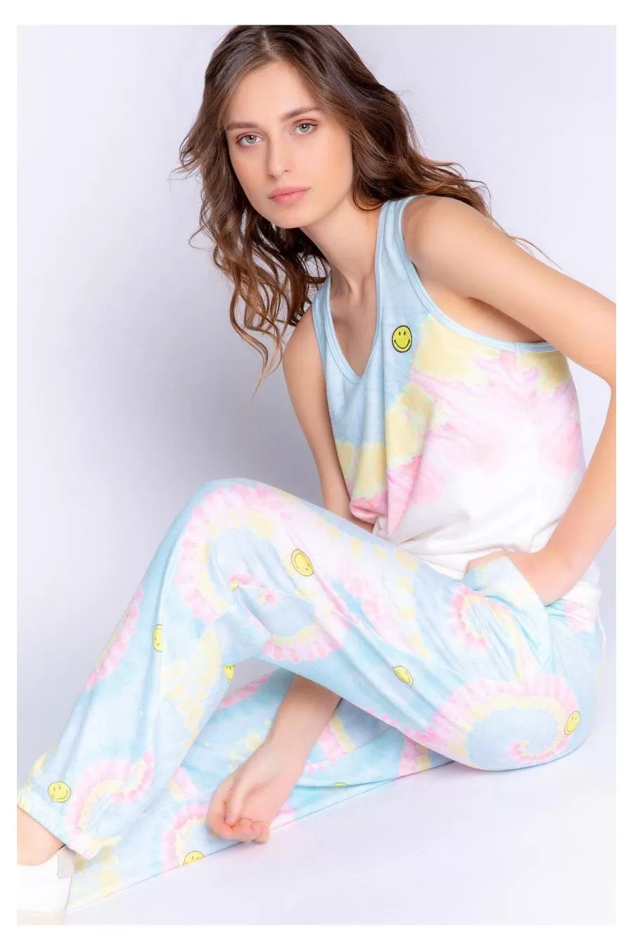 PJ Salvage Smiley Band PJ Pants