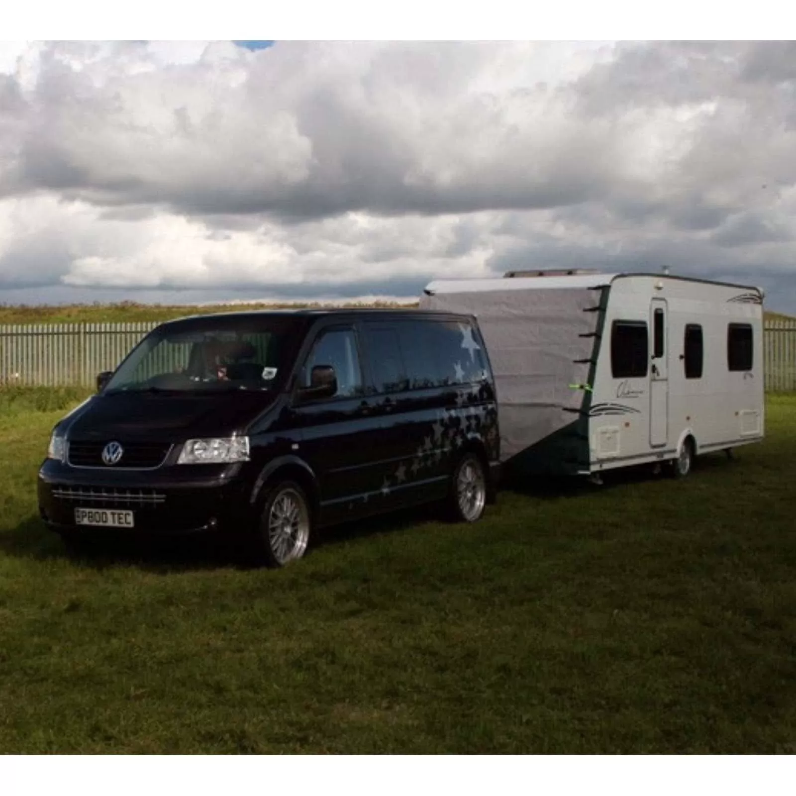 Protec Covers Universal Caravan Towing Cover