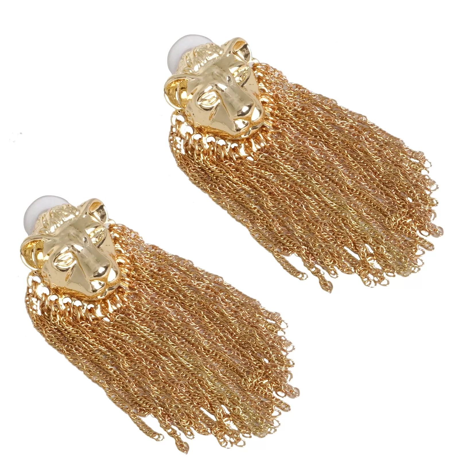 Roar Gold Chunky Earrings