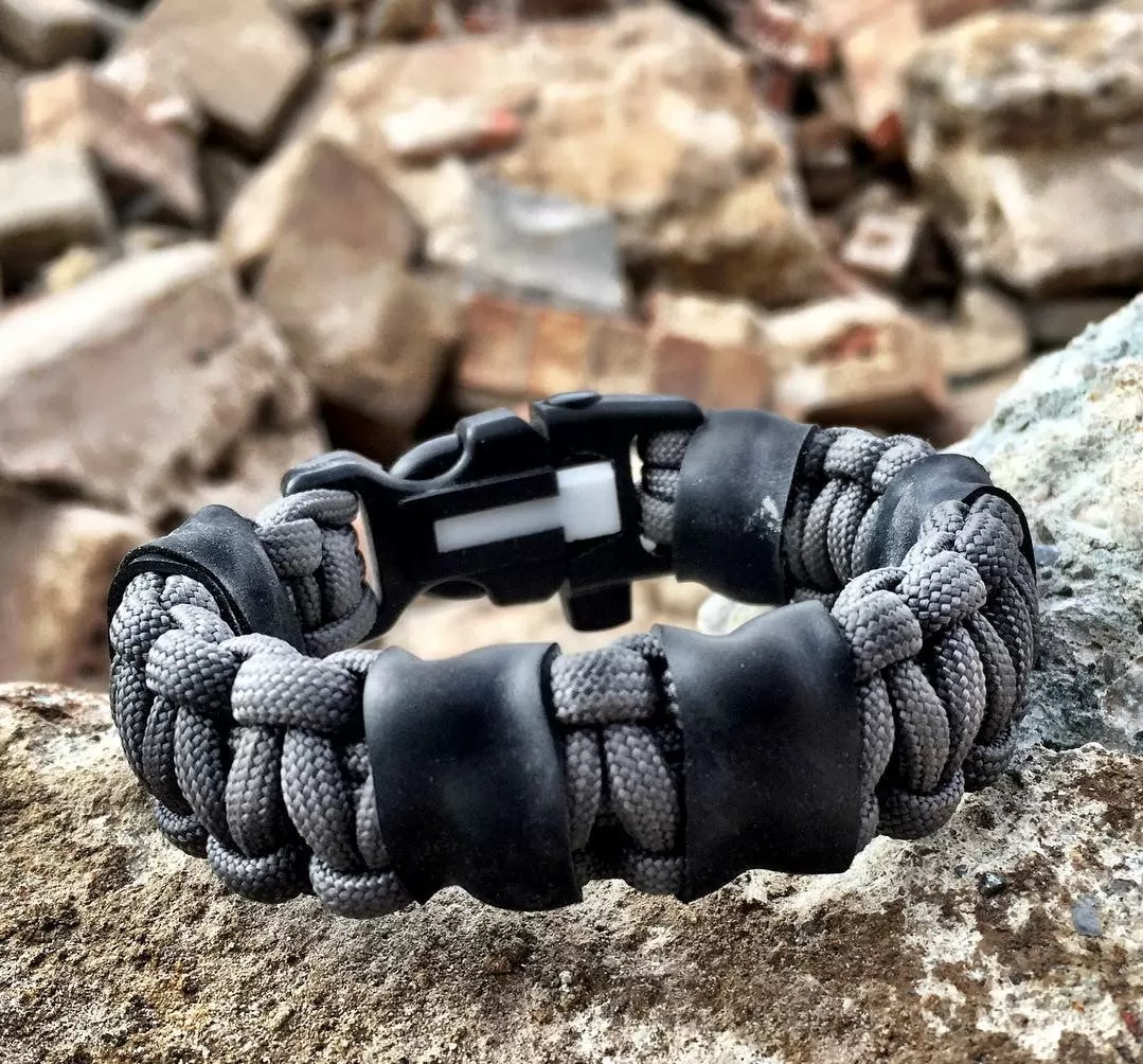 Scout Slimline: Minimalist's Paracord Bracelet for Survival Essentials - Fire, Cut, Shelter, Signal