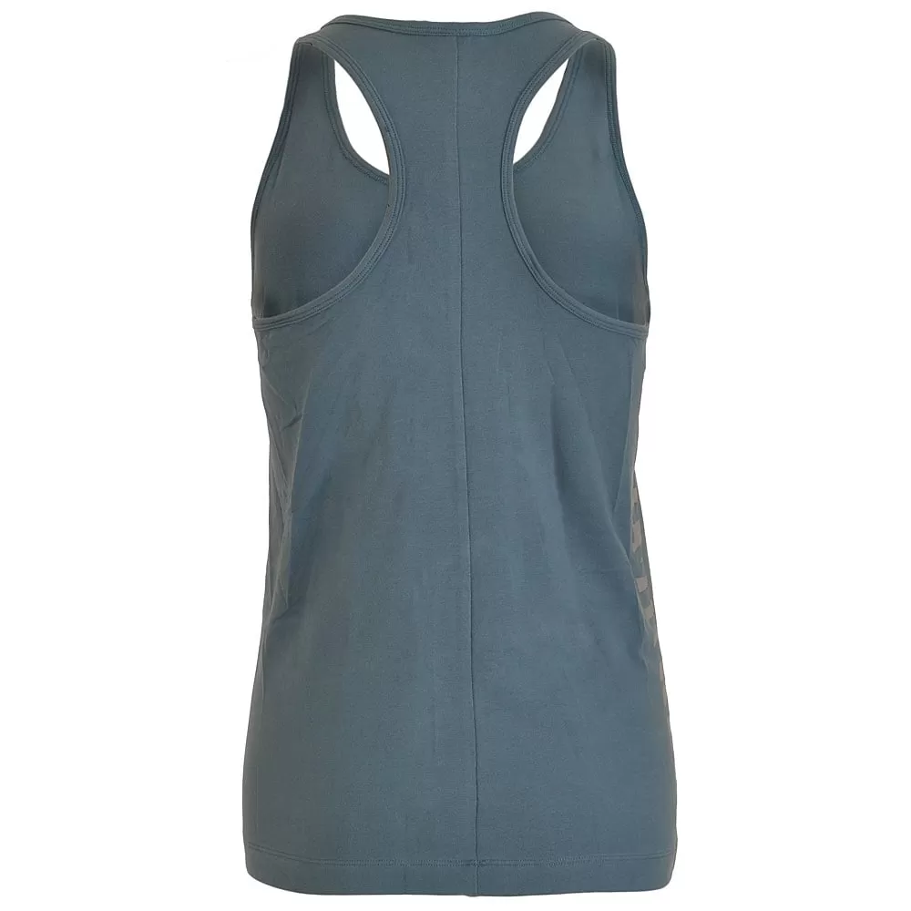 Seamless Logo Tank Top, Blue Steel