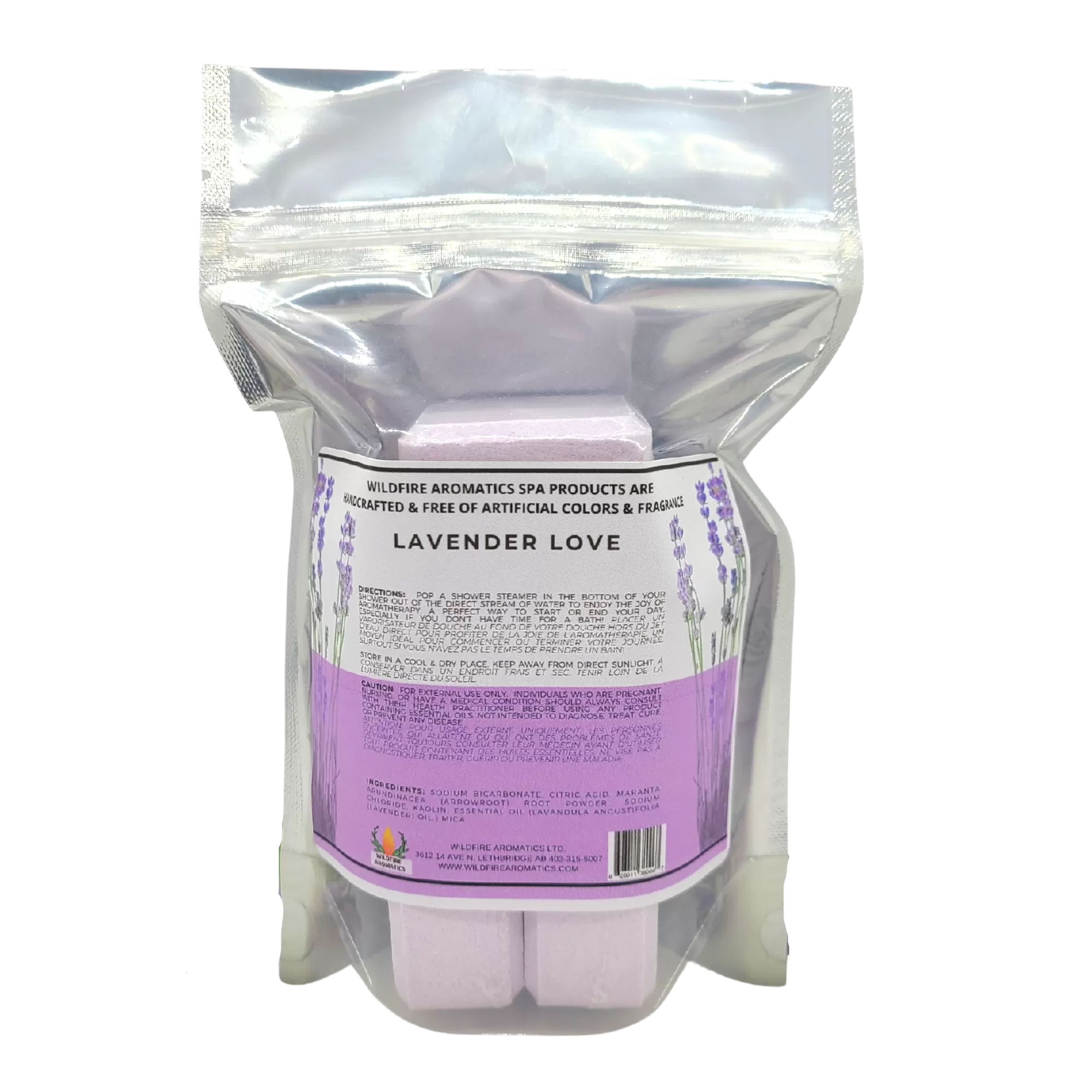 Shower Steamer tablets, Lavender Love