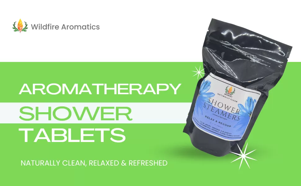 Shower Steamer Tablets, Relax and Regroup Lavender Cedarwood blend