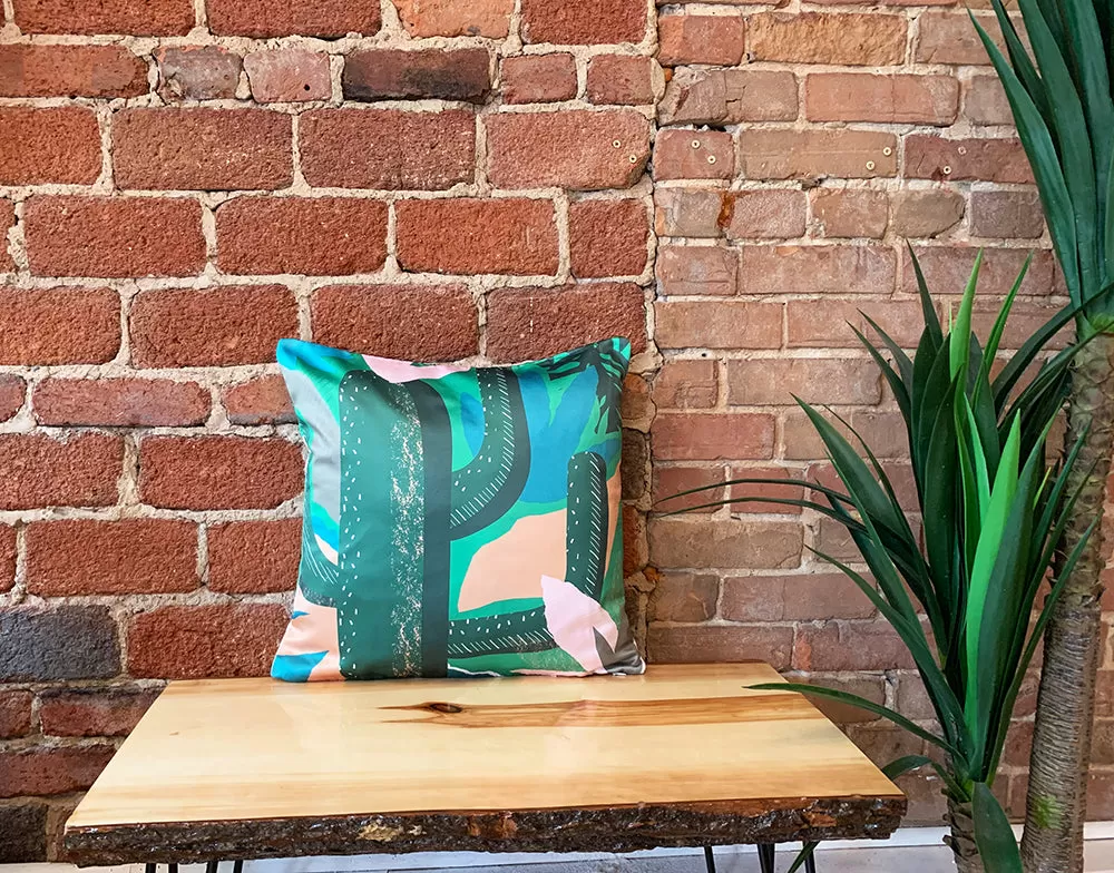 Square Toss Cushion Cover | Cactus