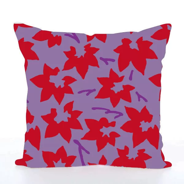 Square Toss Cushion Cover | Maple leaves