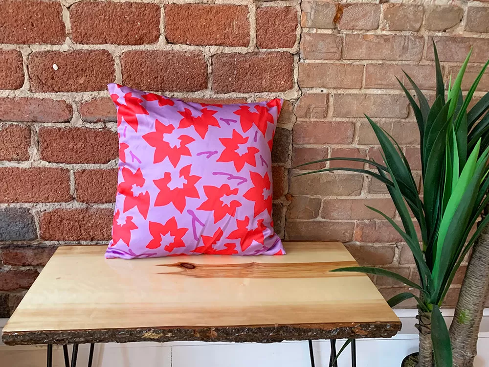 Square Toss Cushion Cover | Maple leaves