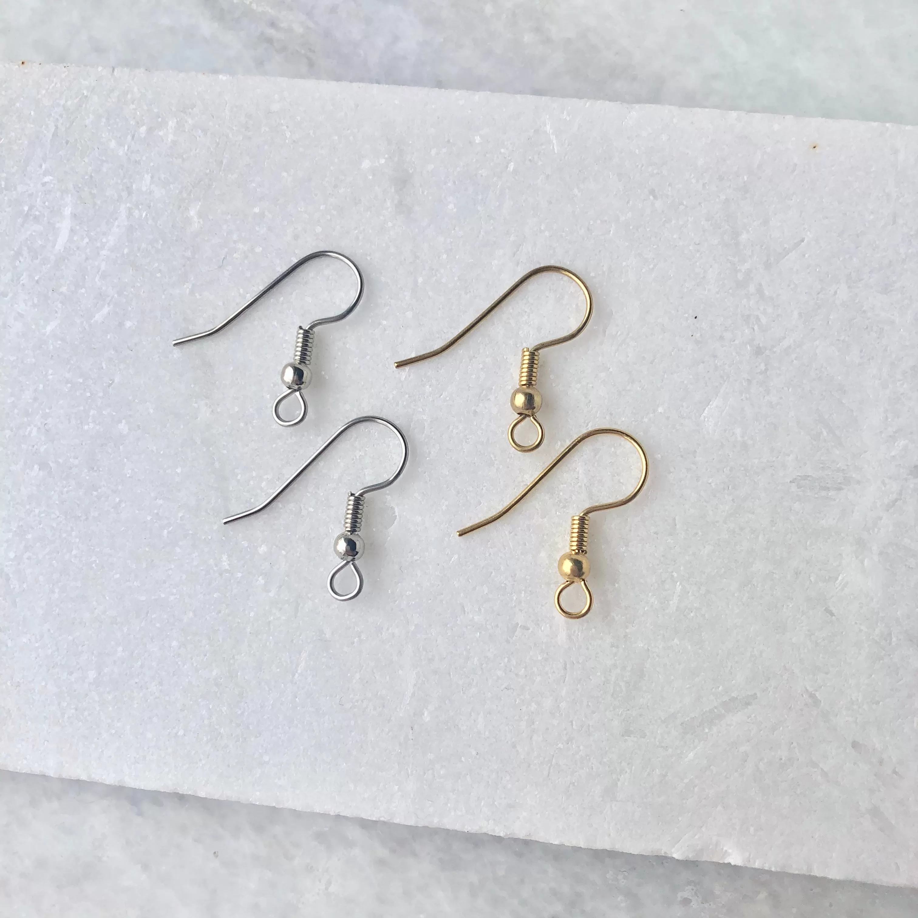 Stainless Steel French Hook Earwires