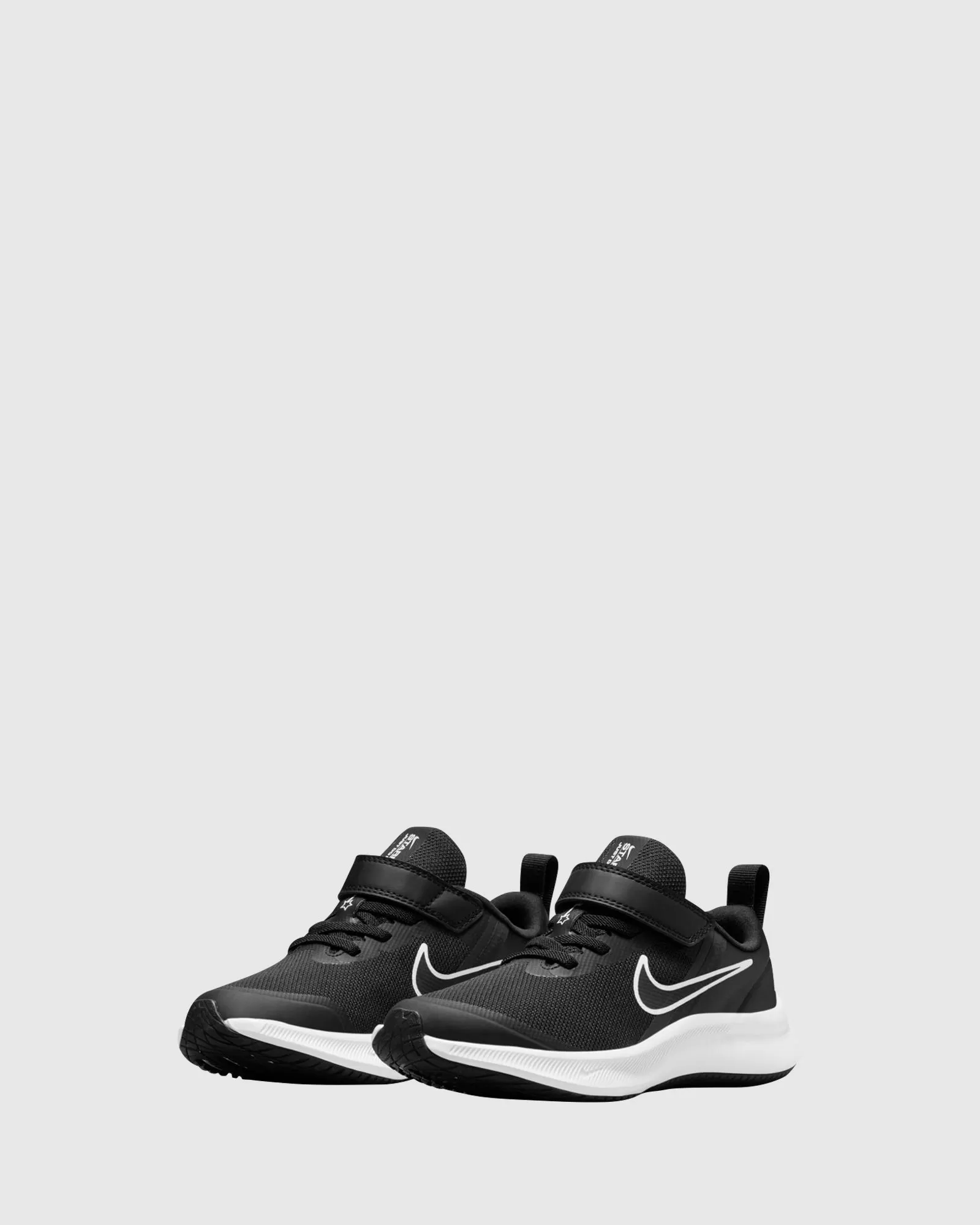 Star Runner 3 Pre-School Black/Dk Smoke Grey