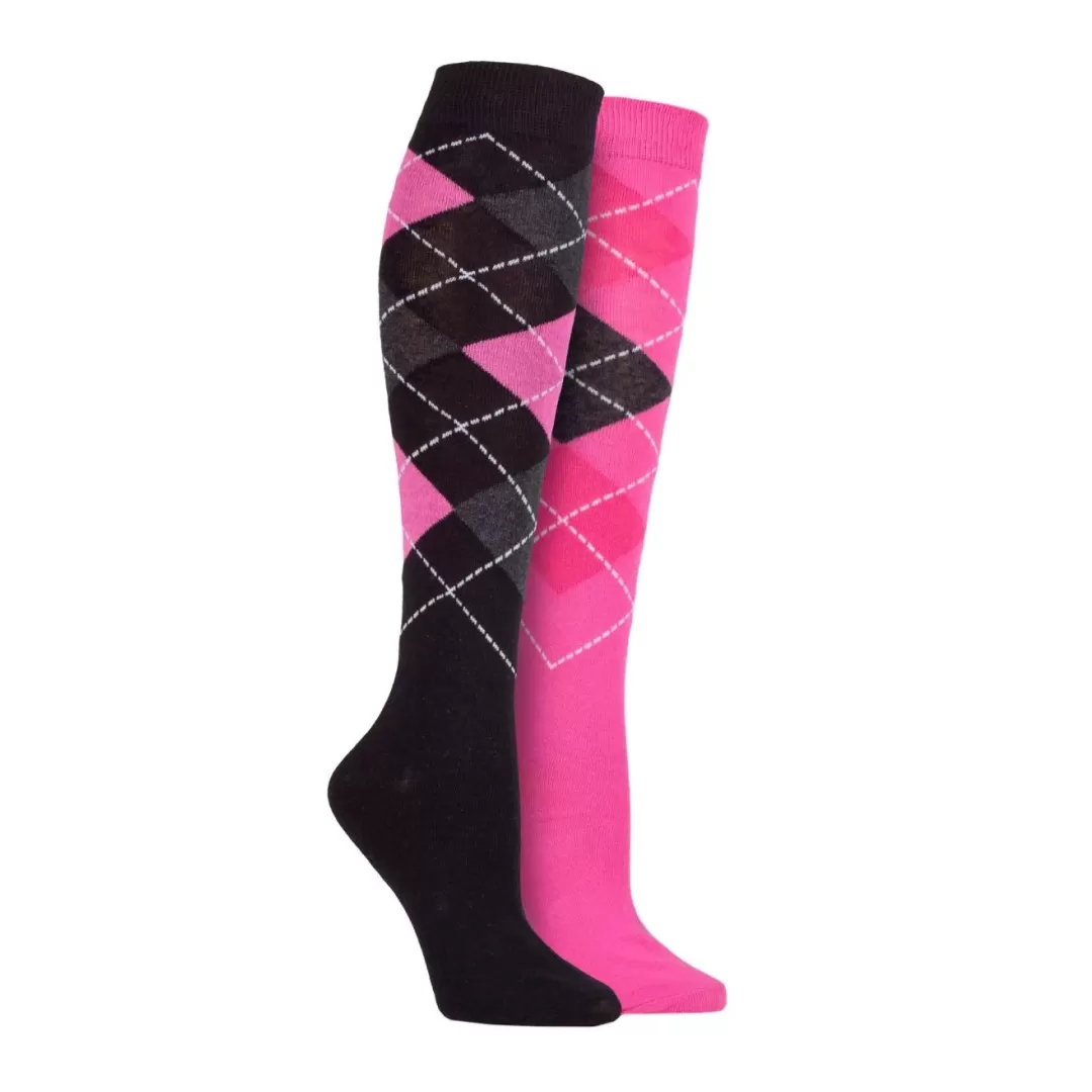 Storm Bloc Ladies Argyle Taunton Long Socks