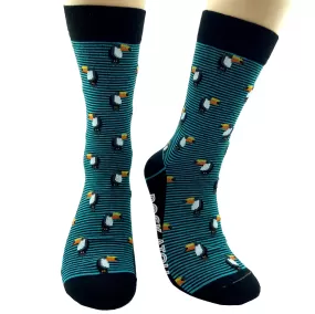 STRIPED TOUCAN SOCKS