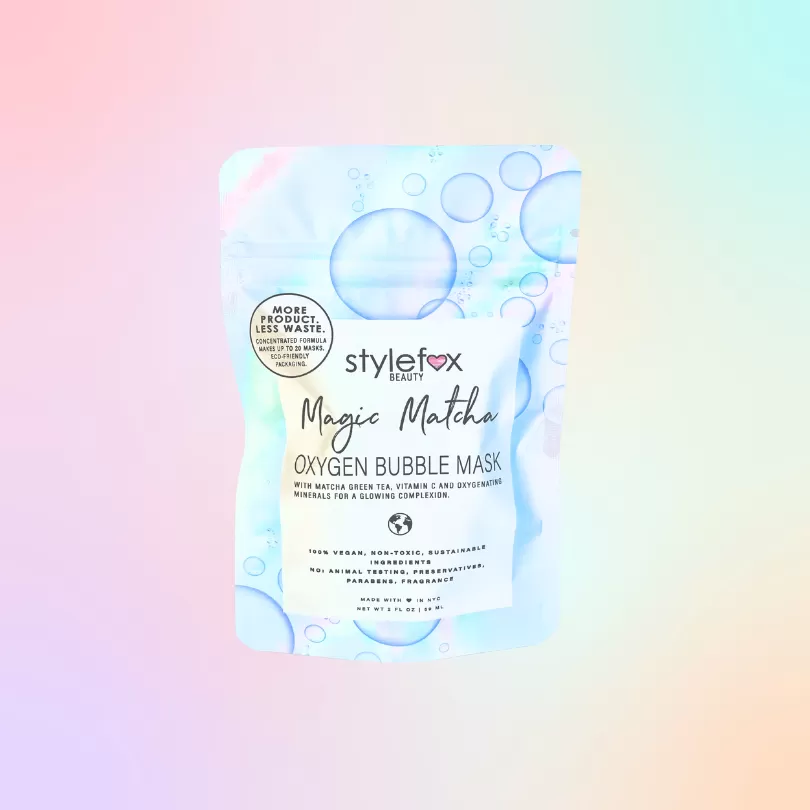 STYLEFOX BEAUTY Magic Matcha Oxygen Bubble Mask