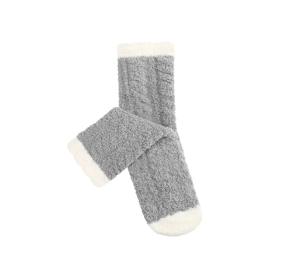 TARRAMARRA Women Crew Fluffy Socks Five Pairs