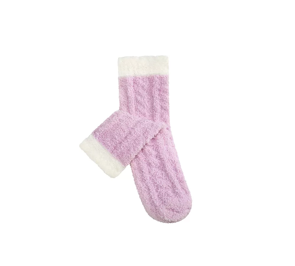 TARRAMARRA Women Crew Fluffy Socks Five Pairs