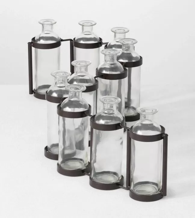 Ten Bottle Vase