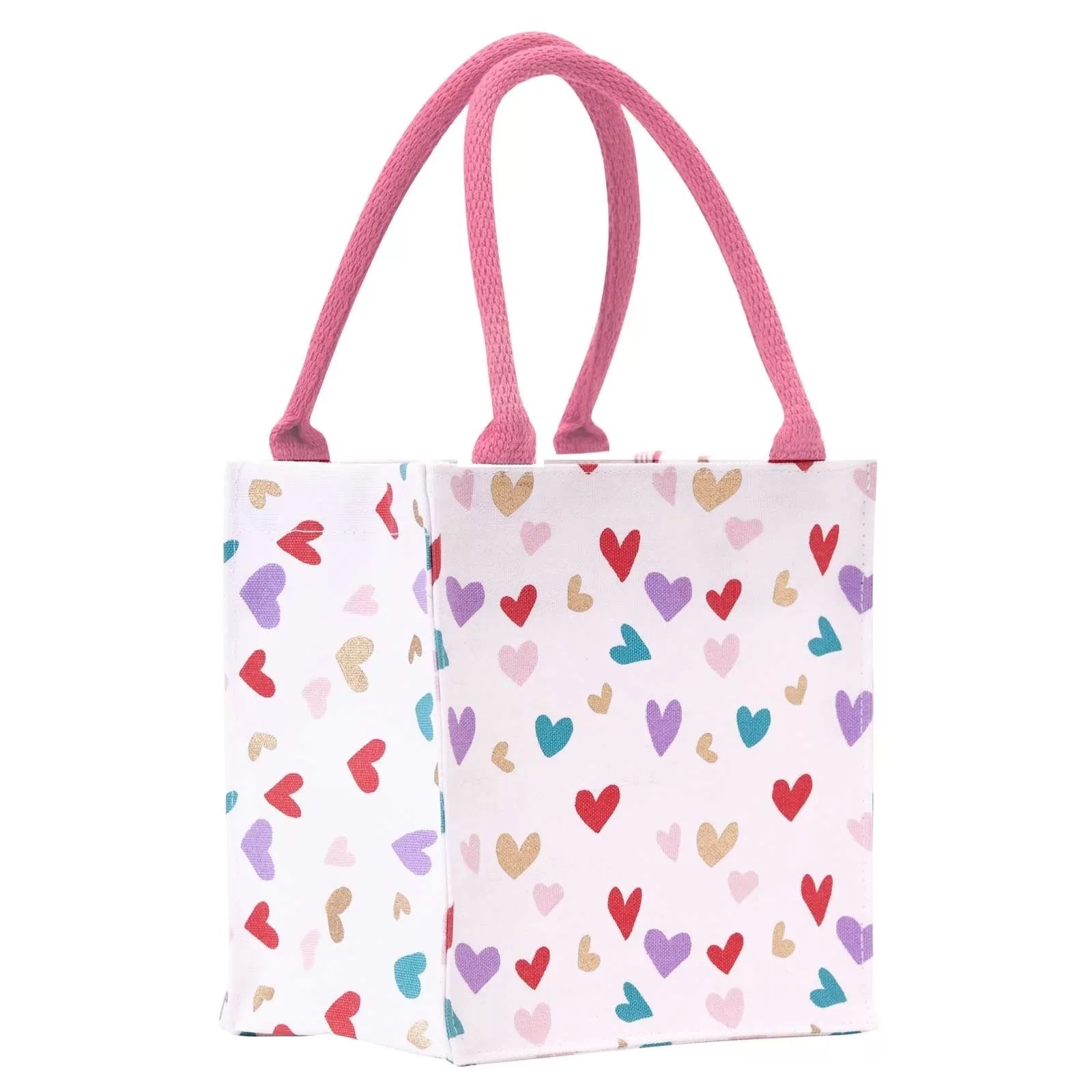 Tossed Hearts Reusable Itsy Bitsy Gift Bag