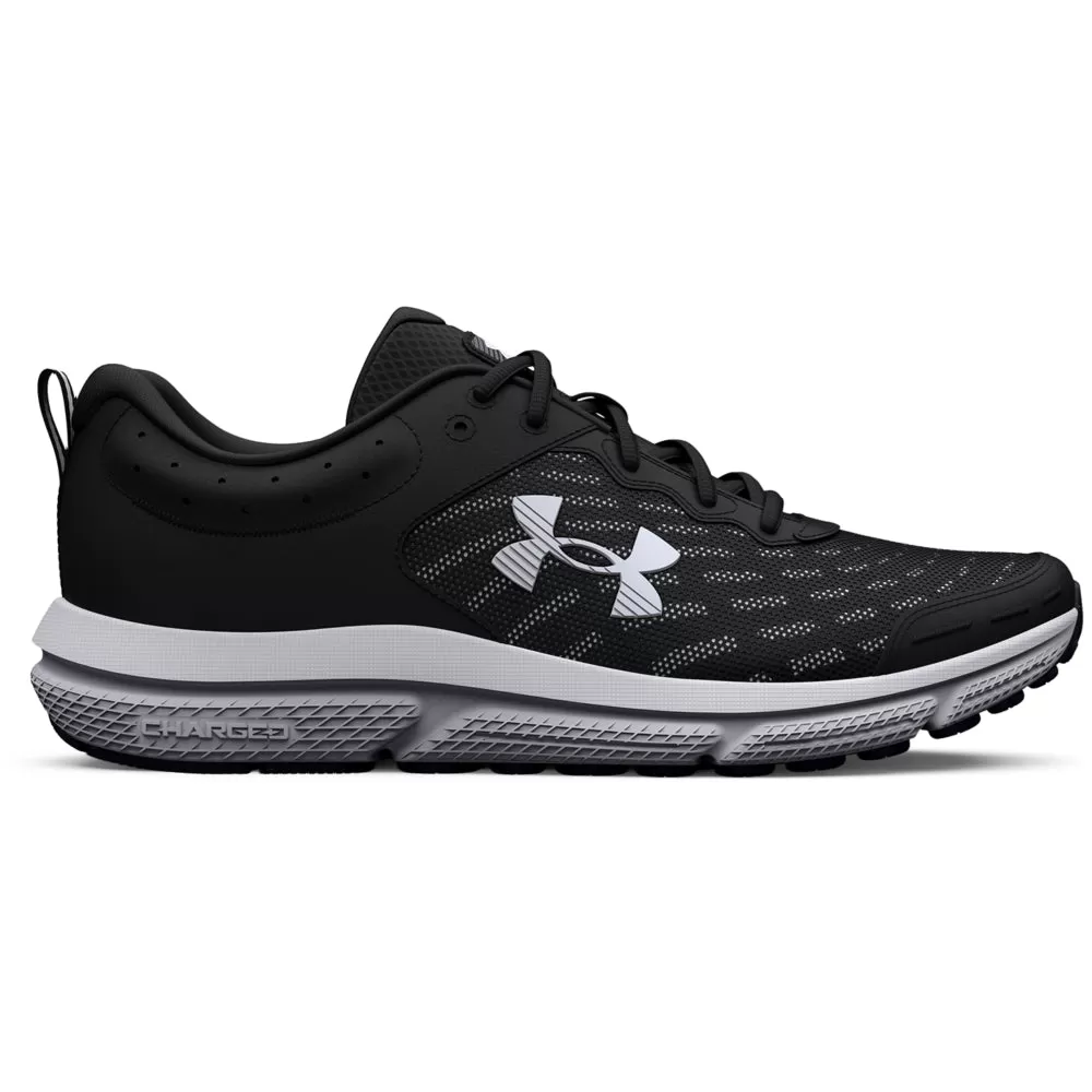 'Under Armour' Men's Charged Assert 10 - Black / White