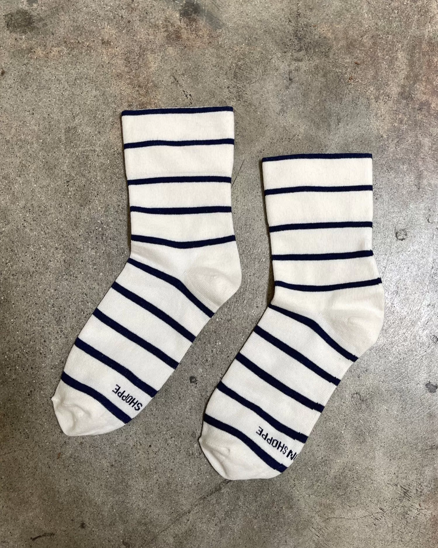 Wally Socks – Breton Stripe