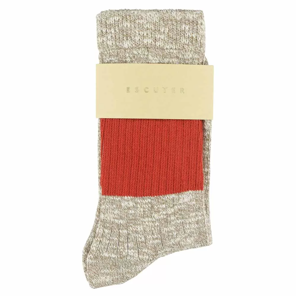 Women Melange Band Socks - Anis / India