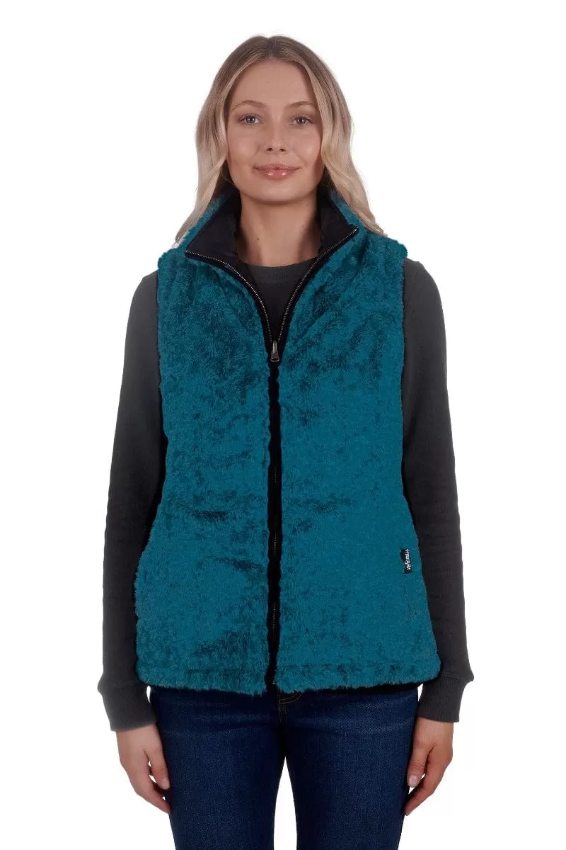 Wrangler Vest Womens Montana Reversible